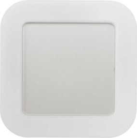 Plafoniera LED 24W Quadrata IP65 32x32 cm - Bianca Colore Bianco Naturale 4.000K