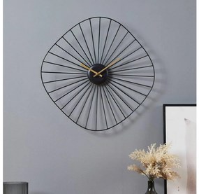 Eglo 425513 - Orologio da parete MATSUMOTO 1xAA 50x50 cm nero