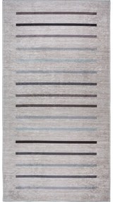 Tappeto lavabile grigio chiaro 80x150 cm - Vitaus