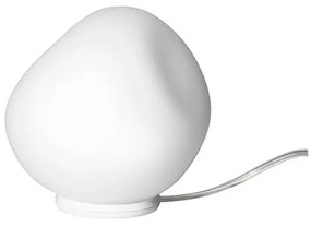 Hoba Piccola Lampada da Tavolo Dim. Bianco - Foscarini