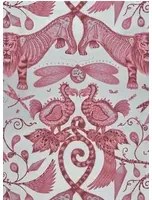 Clarke & Clarke Carta da parati Extinct - Magenta
