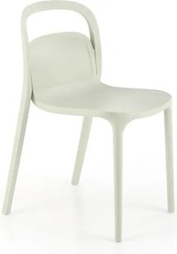 Sedia in plastica K490 in menta