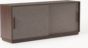 Credenza in legno con frontale imbottito Wisp