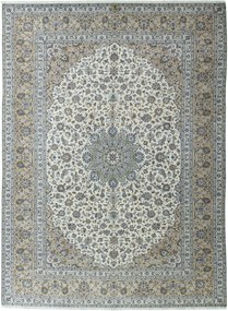 Kashan Tappeto persiano 400 x 290 Beige (Iran) Annodato A Mano