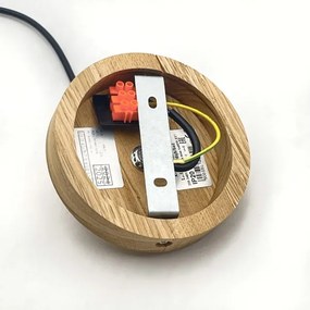 Brilagi - LED Lampadario a sospensione con filo ANTHONY 1xE27/60W/230V quercia/nero