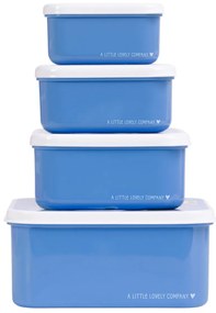 A Little Lovely Company - set di quattro scatole merenda - pirati