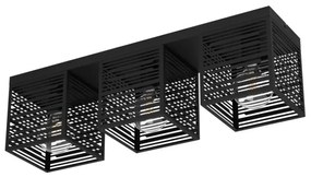 Eglo 900357 - Plafoniera PIEDRITAS 3xE27/40W/230V