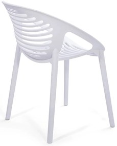 Sedia da giardino bianca Joanna Joana - Bonami Essentials