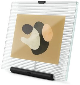 Cornice nera in vetro verticale con sostegno 16x20 cm Flute – Umbra