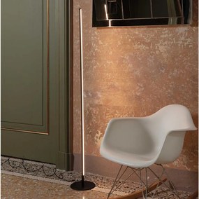 Ideal Lux - Lampada da terra dimmerabile YOKO LED/16W/230V CRI 90 nera