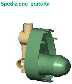 Kit 1 Corpo incasso universale per doccia e vasca Ideal Standard serie Universal A2650NU