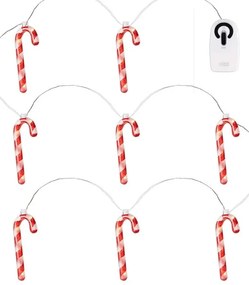 Catena luminosa 8 lampadine lunghezza totale 105 cm Elly – Sirius