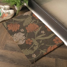 Zerbino in fibra di cocco 60x90 cm William Morris Rose - Artsy Doormats