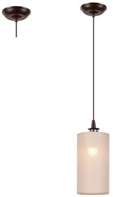 Lampadario LED a sospensione con filo NOEL MINI 1xE27/60W/230V beige