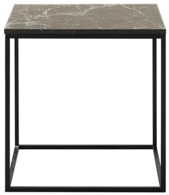 Tavolino 52x50 cm nero