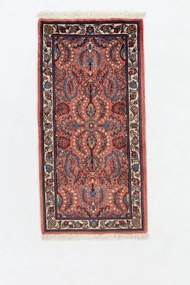 Sarouk Tappeto 70x140 (Iran) Annodato A Mano