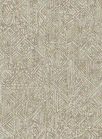 Eijffinger Carta da parati Terra 3 - Grün Braun Gold