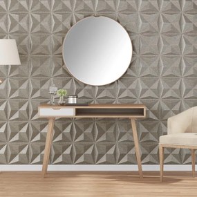 Pannelli Murali 24 Pz Beton 50x50 Cm Xps 6 M² Origami /