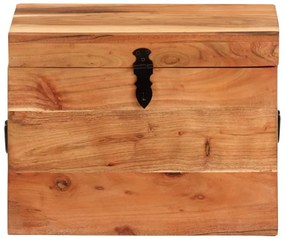 Contenitore portaoggetti 39x28x31cm in legno massello di acacia