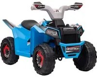 Mini Quad Elettrico per Bambini 6V Blu Grigio e Nero