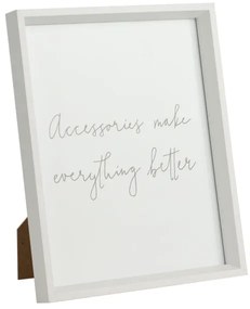 Eglo 423016 - Portafotografie RENABIE 20x25 cm bianco