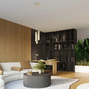 Lampada da soffitto KARBON 3L in Alluminio 3xGU10