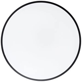 Brilliant - Plafoniera LED dimmerabile SLIMLINE LED/60W/230V Ø 49 cm nero + telecomando