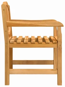 Sedie da giardino 2 pz 58x59x88 cm in legno massello di teak