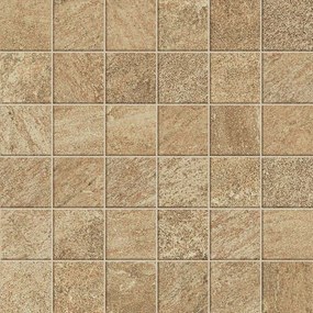 Mosaico gres porcellanato Regent Gold oro, 10 pezzi