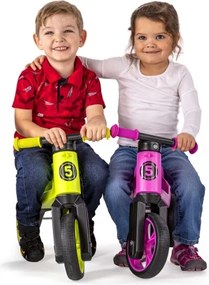 Funny Wheels - Bici senza pedali 2 in 1 RIDER SUPER SPORT rosa/nera