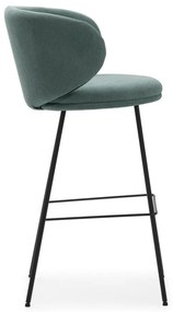 Set di sgabelli da bar verdi 2 pz (altezza seduta 65 cm) Rush - Marckeric