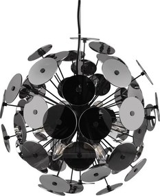 Apparecchio a sospensione nero opaco Discalgo - Trio