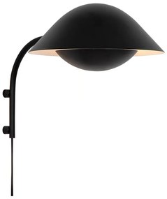 Nordlux - Applique da parete FREYA 1xE14/40W/230V nera