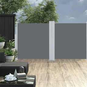 Tenda Da Sole Laterale Retrattile Antracite 120x600 Cm /