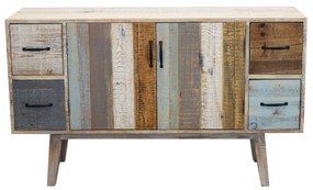 COLORWOOD - credenza in legno colorato