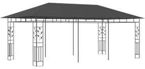 Gazebo con Zanzariera 6x3x2,73 m Antracite