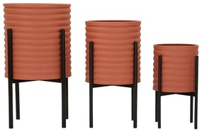 Set di coprivaso in metallo 3 pzø 36 cm Milly - Mauro Ferretti