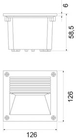 Lid Led 4,5W 420Lm 3000°K