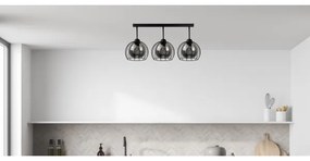 Lampadario a plafone SOLO BLACK 3xE27/60W/230V