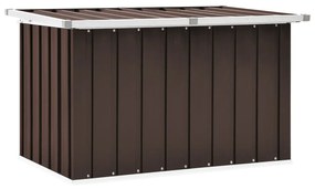 Baule Da Giardino Marrone 109x67x65 Cm /