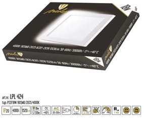 Plafoniera LED LED/18W/230V 4000K 22,5x22,5 cm