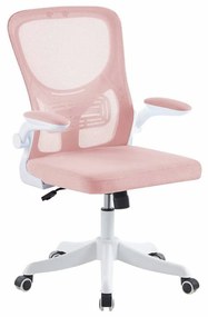 SEDIA DA SCRIVANIA CON ROTELLE STUDIO ROSA