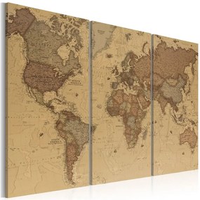 Quadro Stylish World Map