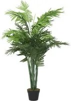 Palma Artificiale 18 Foglie 80 cm Verde 359004