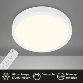 Briloner 3704-016 - Plafoniera LED dimmerabile RUNA LED/22W/230V bianco + +TC