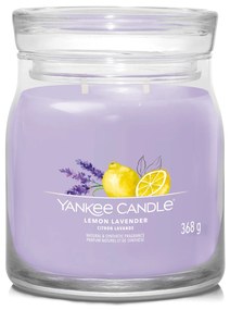 Lemon Lavender, candela in giara media Yankee Candle