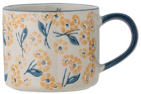 Tazza blu/beige in gres 400 ml Myah – Bloomingville