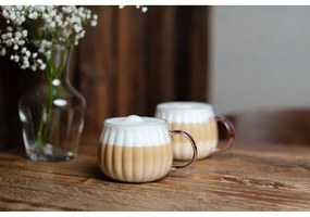 Tazze in set per cappuccino 2 pz 350 ml Tulip – Vialli Design