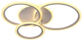 Lampadario a plafone LED dimmerabile LED/40W/230V bianco + telecomando