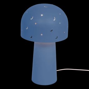 Atmosphera - Lampada da tavolo per bambini STARRY MUSHROOM 1xE14/25W/230V blu